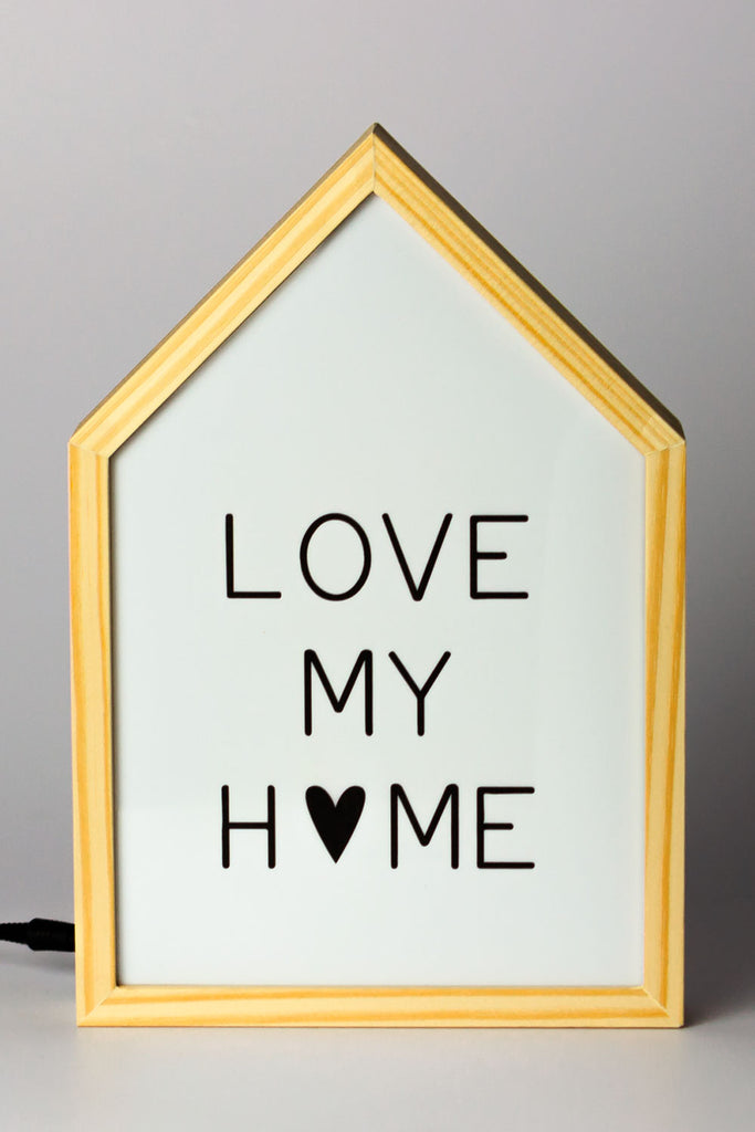Quadro Luminebox Formato Casa Love My Home