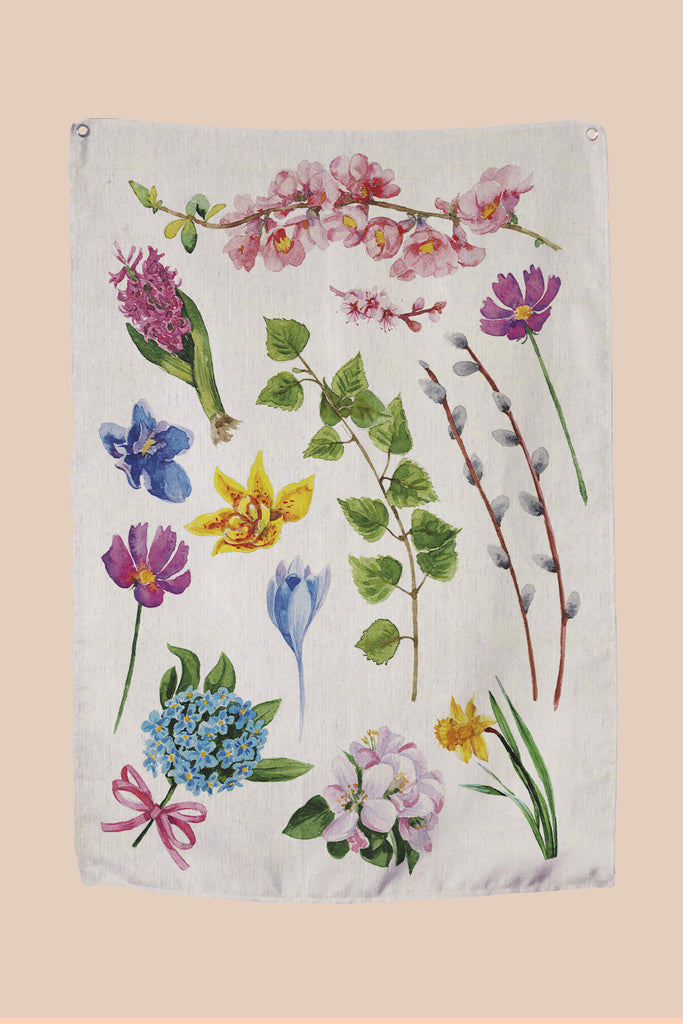 Tapestry Wall Banner The Garden c/ Ilhóis 65 x 90cm