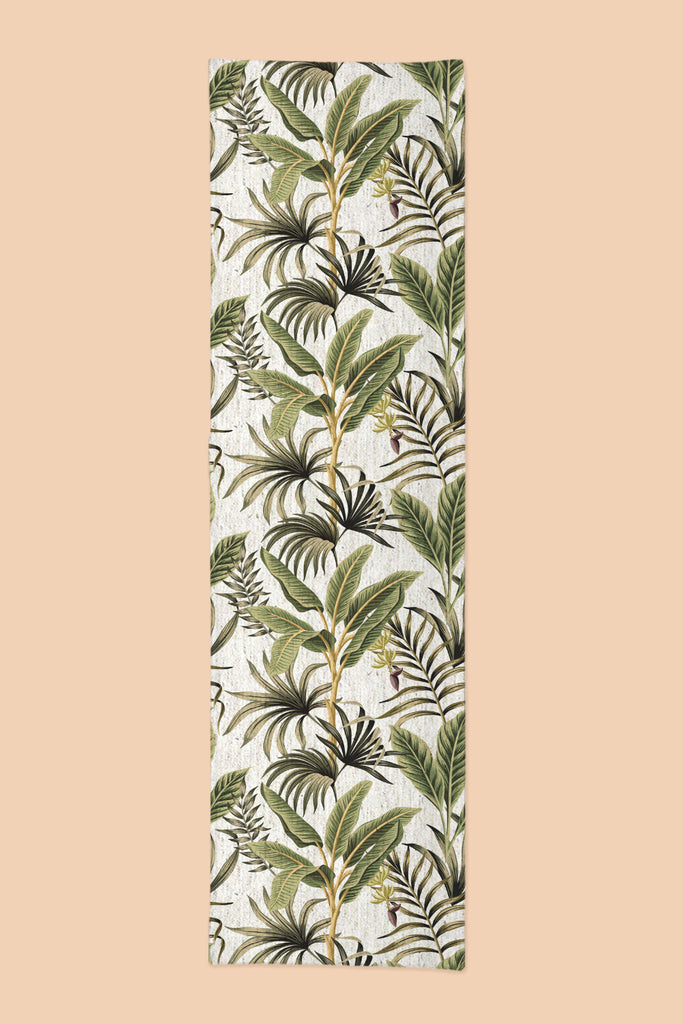 Caminho de Mesa Folhas de Bananeira 40cm x 1,60cm