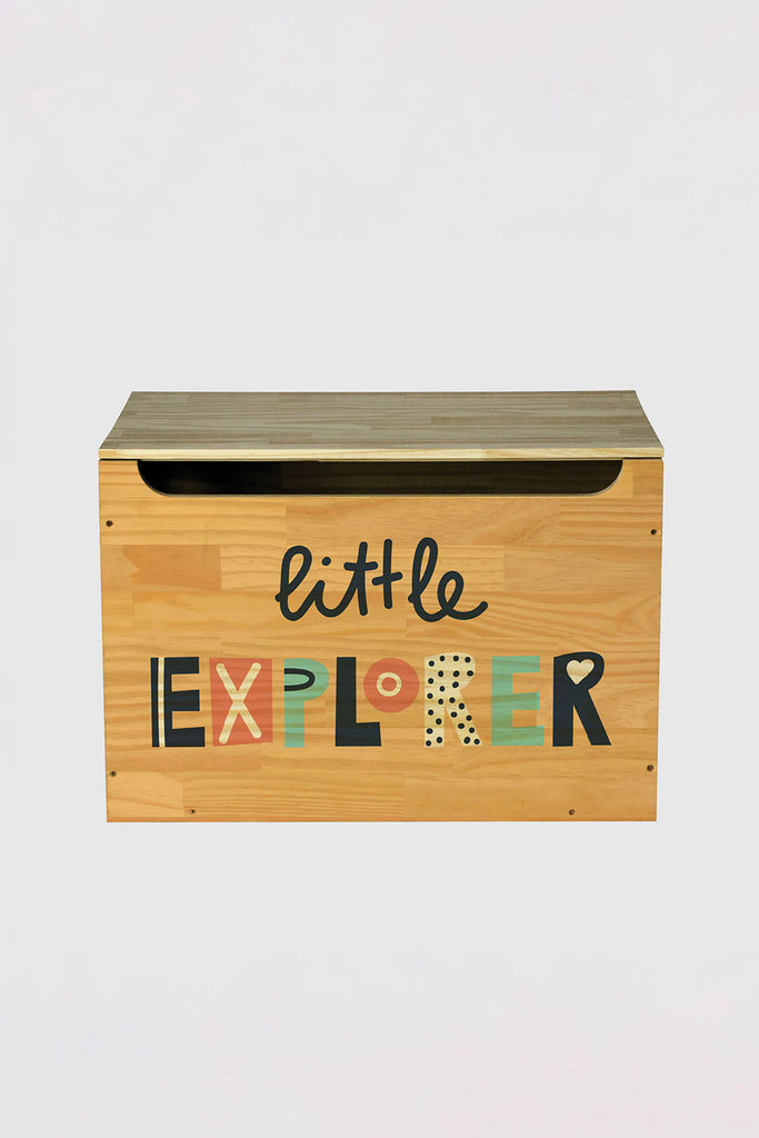 Baú Organizador Little Explorer C/ Tampa 58cm x 40cm